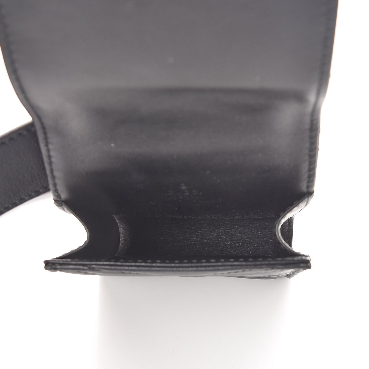 Calfskin Matelasse Animal Studs GG Marmont Belt Bag 75 Black