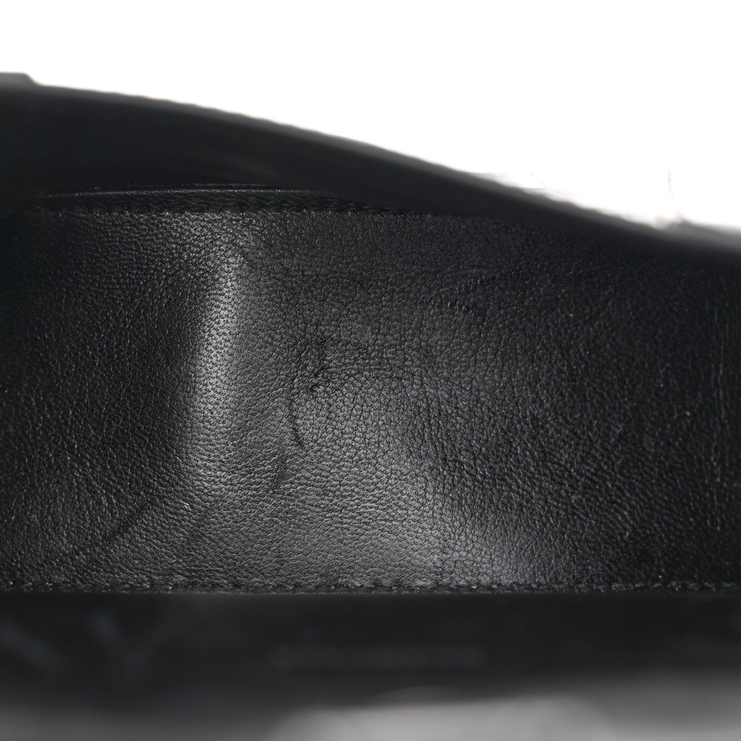 Shiny Calfskin Monochrome Crocodile Embossed Hourglass Top Handle Bag XS Black