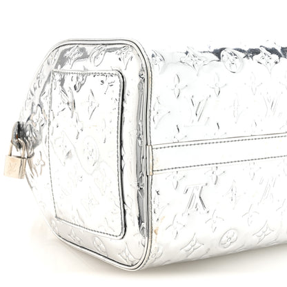Louis Vuitton Monogram Miroir Speedy 30 Silver 7 of 9