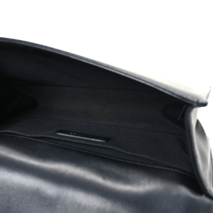 Chanel Lambskin Quilted Medium Boy Flap Black 5 of 11