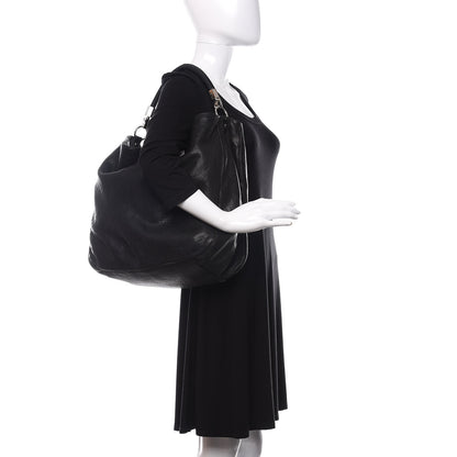 Saint Laurent Sheepskin Large Roady Hobo Black 2 of 12