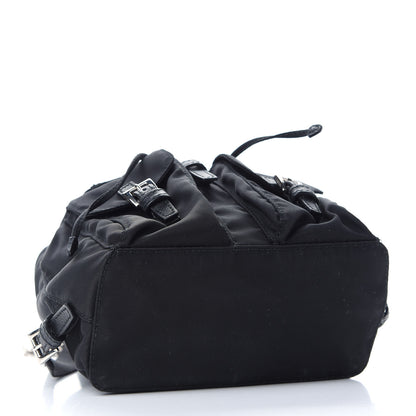 Prada Nylon Vela Mini Crossbody Backpack Black 4 of 9