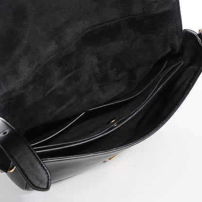 Celine Natural Calfskin Trotteur Messenger Black 5 of 7