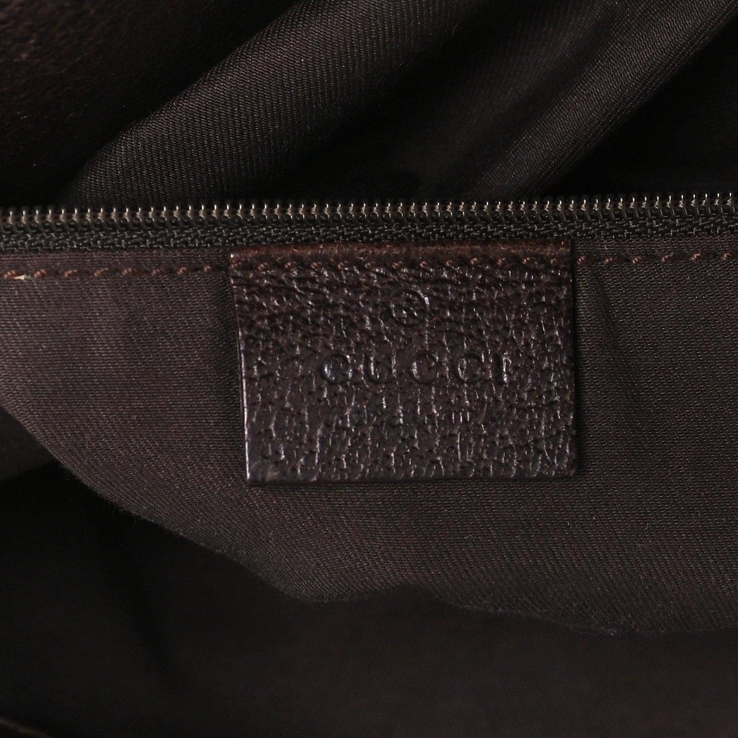 Gucci Monogram Canvas GG Shoulder Bag Brown 7 of 9