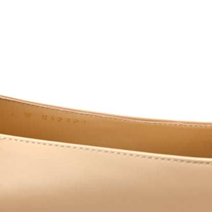Chanel Lambskin Cap Toe CC Uniform Ballerina Flats 40.5 Beige Black 9 of 9