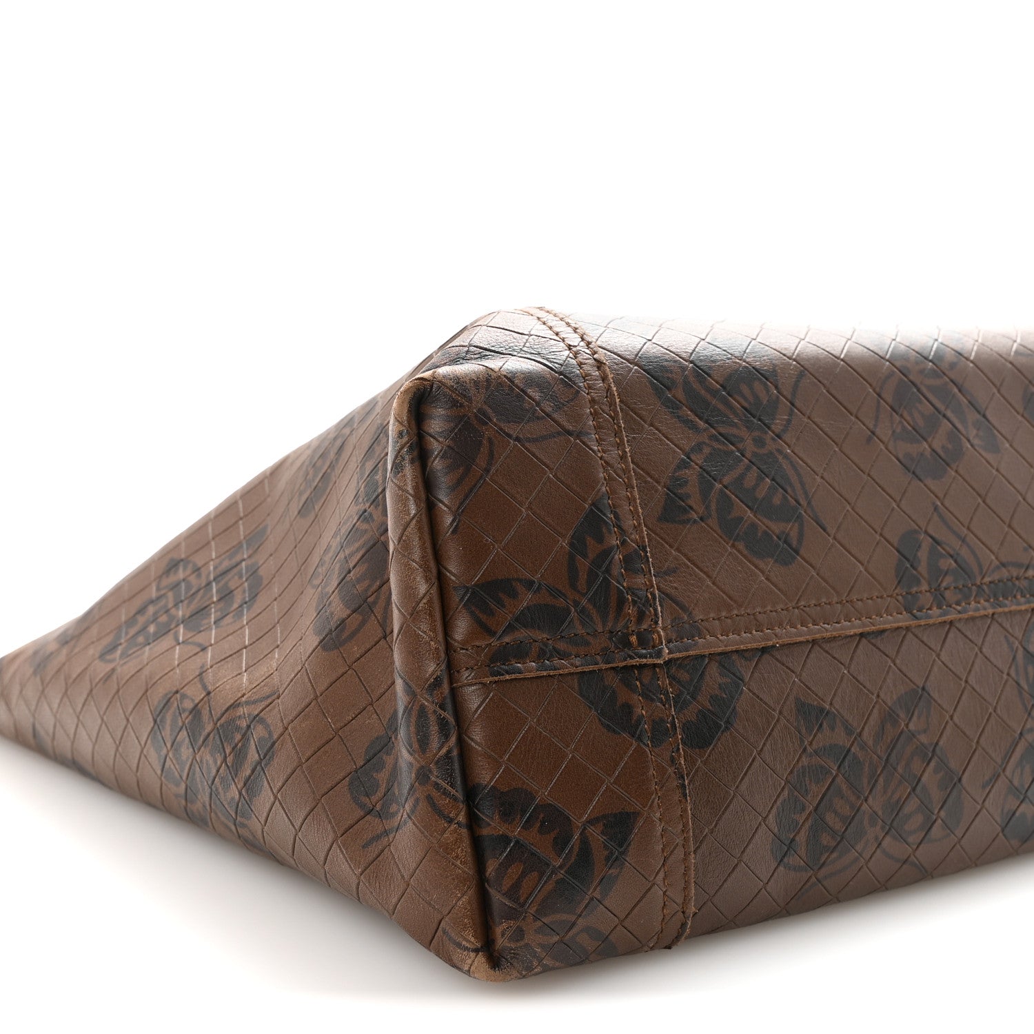 Bottega Veneta Nappa Intrecciato Butterfly Tote Brown 8 of 9