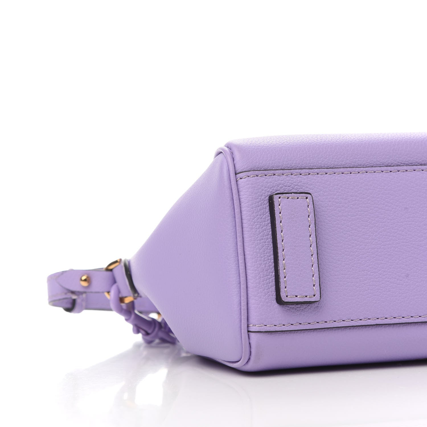 Versace Calfskin Medusa Small Top Handle Handbag Lilac 7 of 8