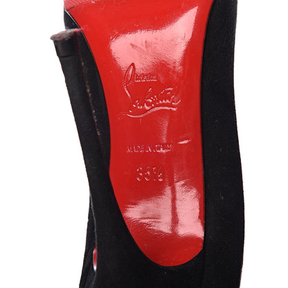 Christian Louboutin Suede So Kate 120 Pumps 35.5 Black 7 of 16