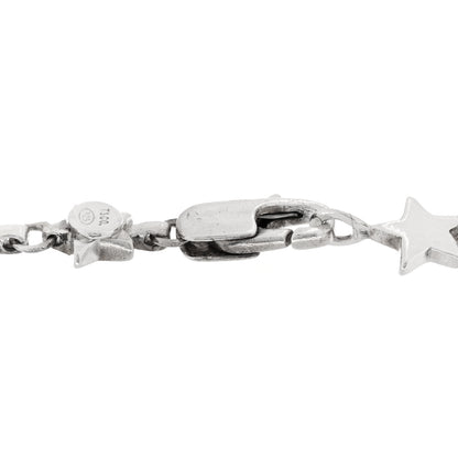 Tiffany Sterling Silver Chain of Stars Bracelet 3 of 4