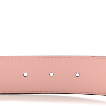 Gucci Plutone Calfskin 37mm GG Marmont Reversible Belt 95 38 Fuschia Pink 4 of 6