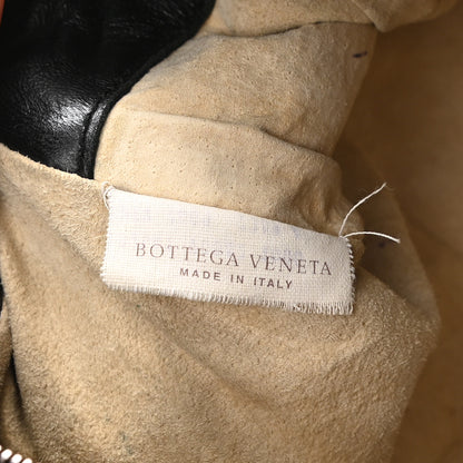 Bottega Veneta Nappa Intrecciato Shoulder Bag Black 6 of 9