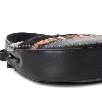 MCM Visetos Mixed Media Medium Patricia Hobo Black 5 of 10