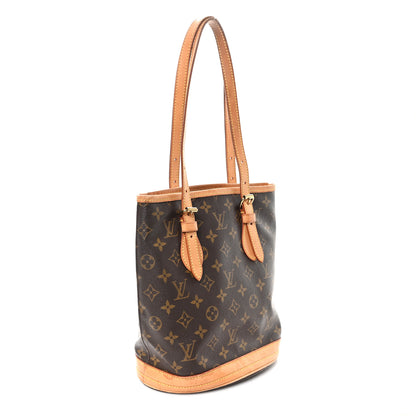 Louis Vuitton Monogram Petit Bucket 23 3 of 12