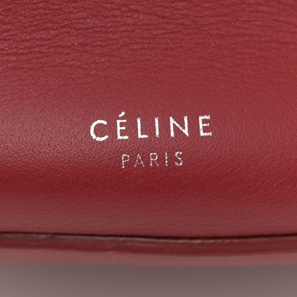 Celine Supple Grained Calfskin Big Bag Bucket Red 6 of 11