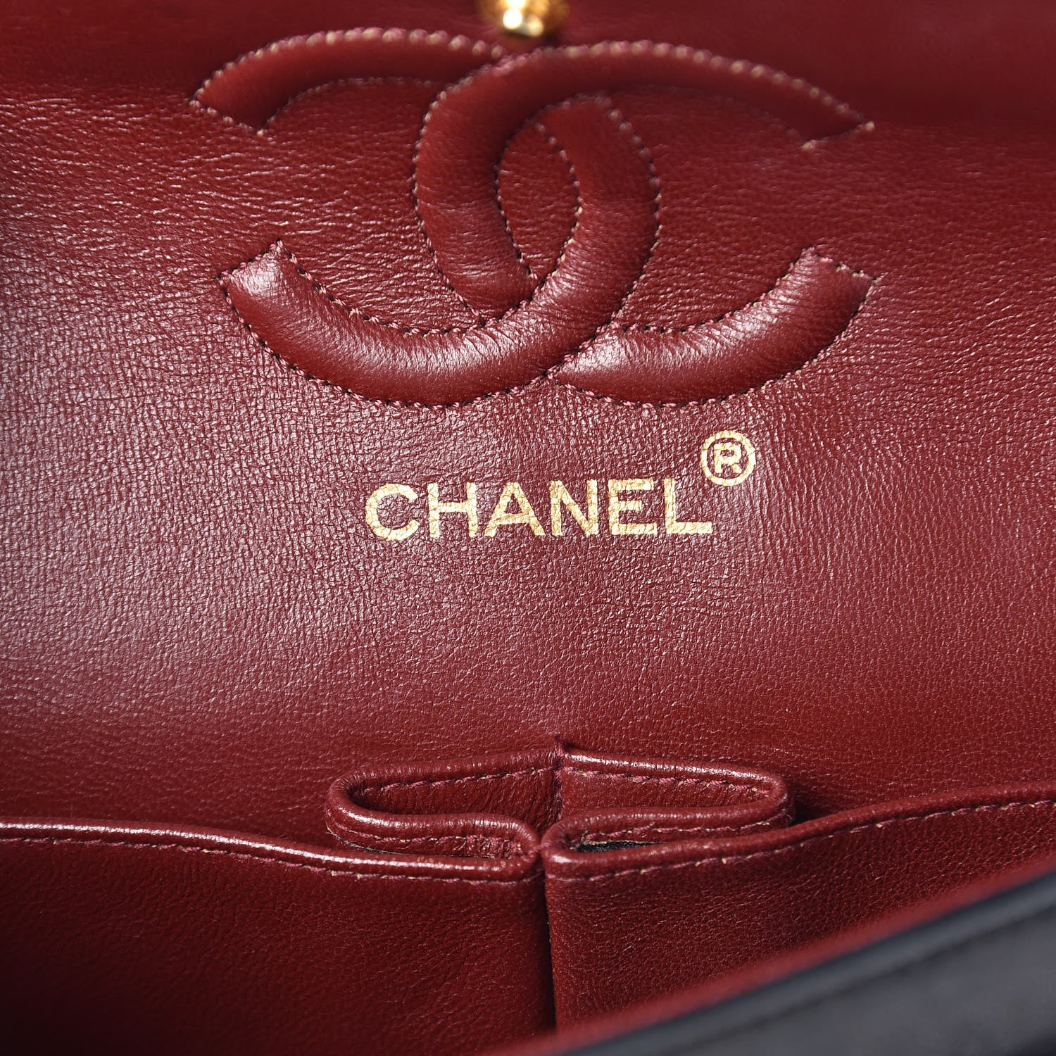 Chanel Lambskin Quilted Small Double Flap Black 7 of 15