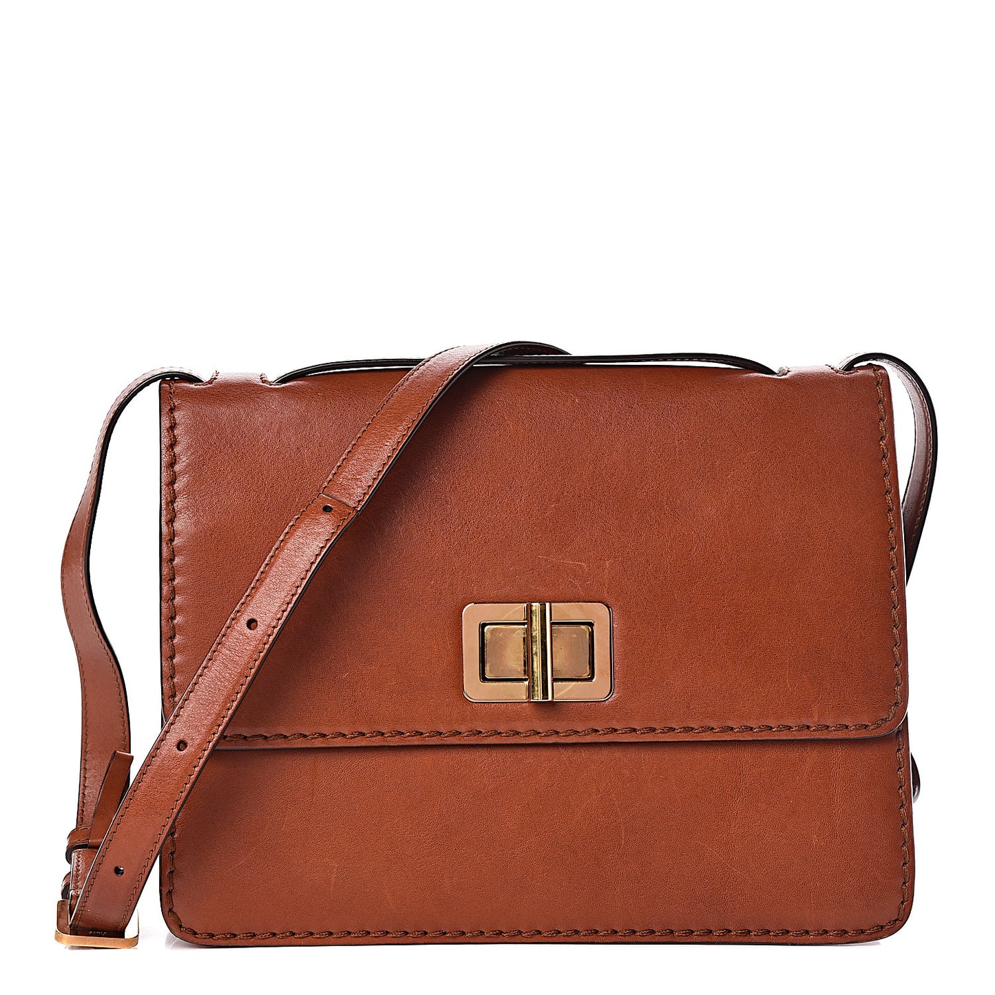 Calfskin Louise Shoulder Bag