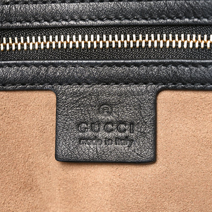 Gucci GG Supreme Monogram Medium Padlock Tote Black 6 of 10