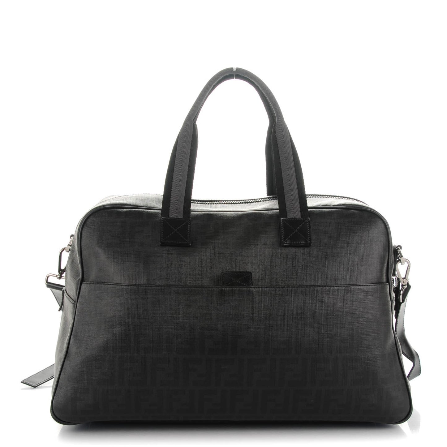 Zucca Spalmati Large Travel Bag Black