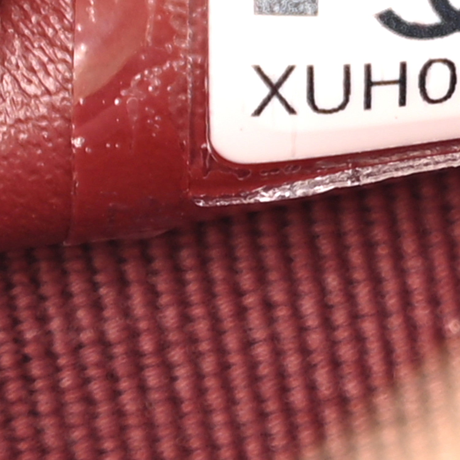 Chanel Caviar Quilted Top Handle Slim Vanity With Chain Burgundy 7 of 10