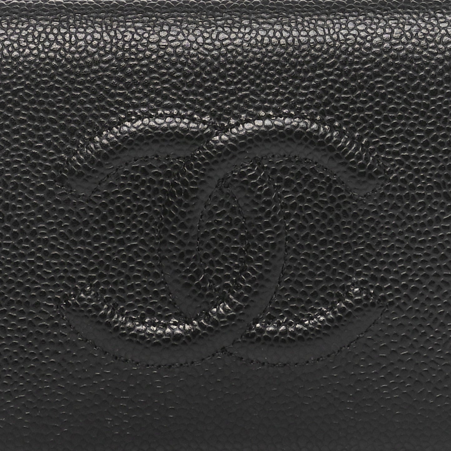 Caviar Timeless CC Yen Wallet Black