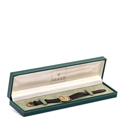 Gucci Stainless Steel Lizard 26mm 3000L Quartz Watch Gold 5 of 5