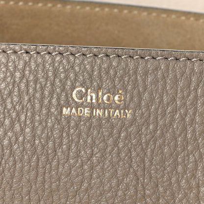 Chloe Grained Lambskin Mini Drew Shoulder Bag Motty Grey 6 of 8