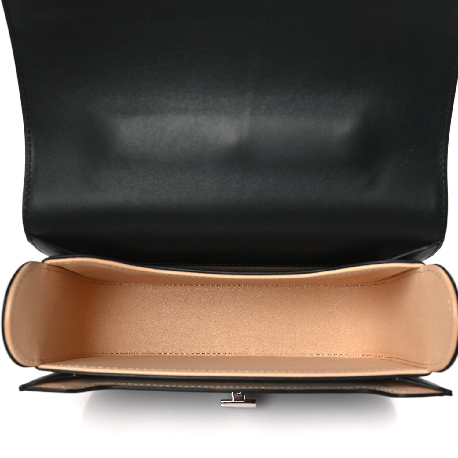 Delvaux Olen Calfskin Small Lingot Crossbody Black 5 of 9
