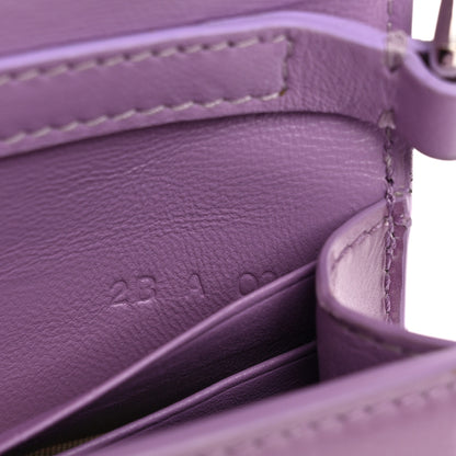 Givenchy Box Calfskin Gradient Effect 4G Wallet on Chain Mauve 7 of 11