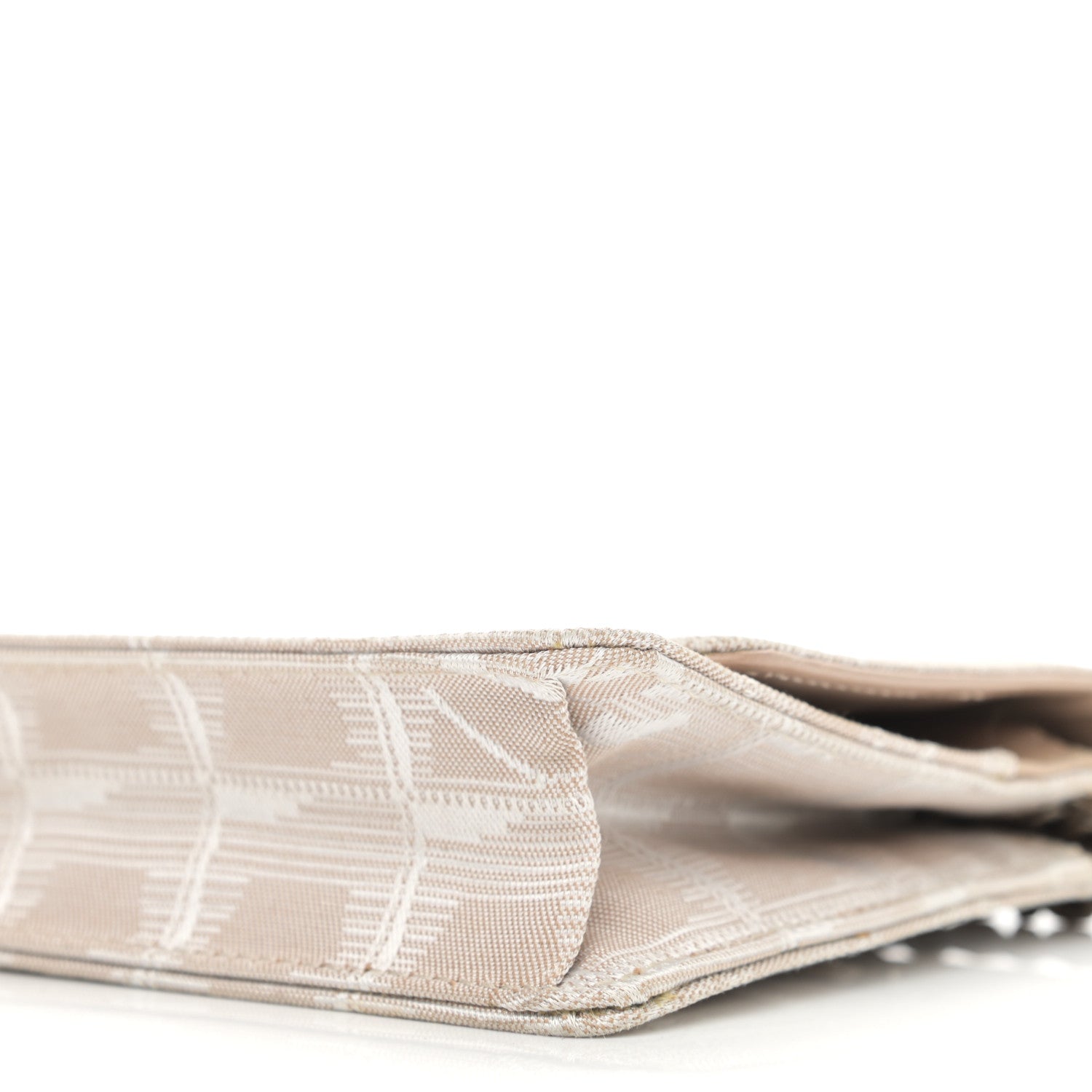 Chanel Nylon Travel Wallet On Chain WOC Beige 11 of 18