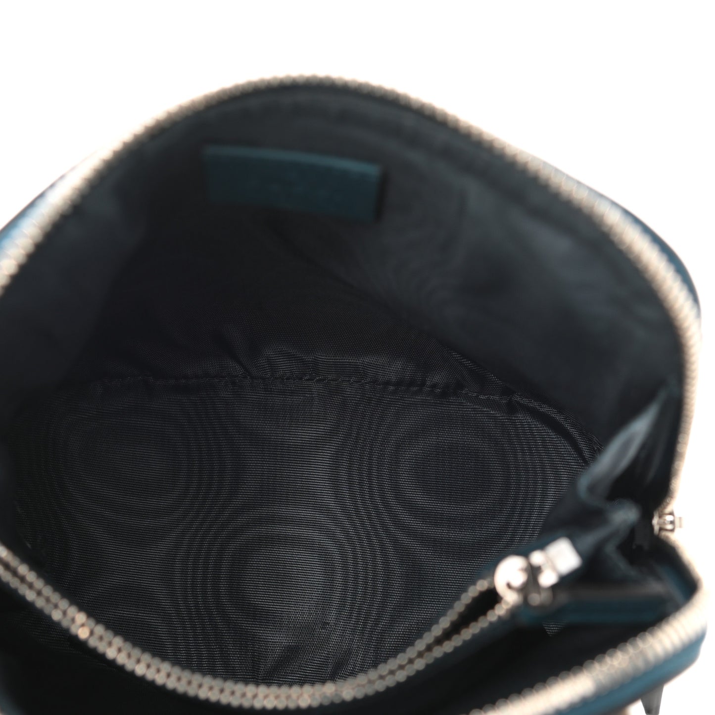 X SEGA Calfskin GUCCY Stars Mini Dome Shoulder Bag Dusty Turquoise Gold