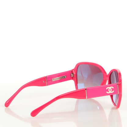 Chanel Patent CC Sunglasses 5230Q Pink 2 of 7