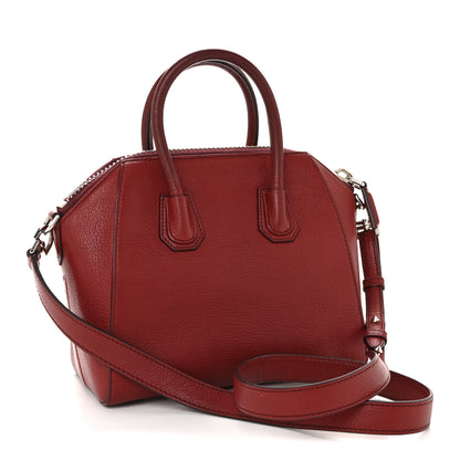 Givenchy Sugar Goatskin Mini Antigona Red 2 of 11