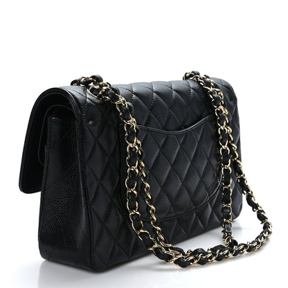 Chanel Caviar Quilted Medium Double Flap Black 3 of 9