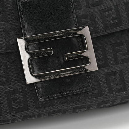 Fendi Zucchino Baguette Black 12 of 12