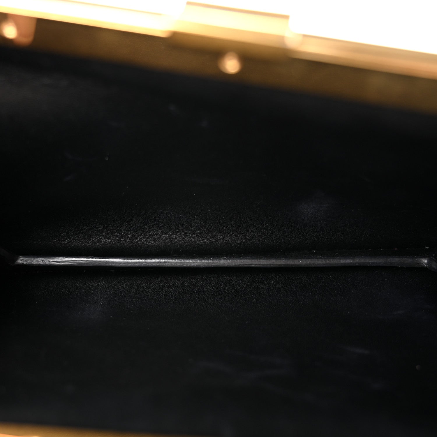 Celine Lizard Mini Clasp Clutch Bag Black 4 of 9