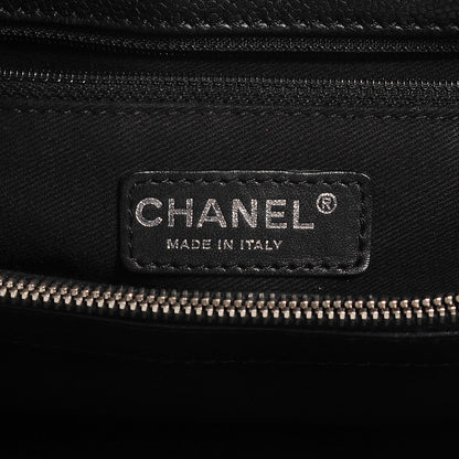 Chanel Caviar Quilted Grand Shopping Tote GST Black 6 of 7