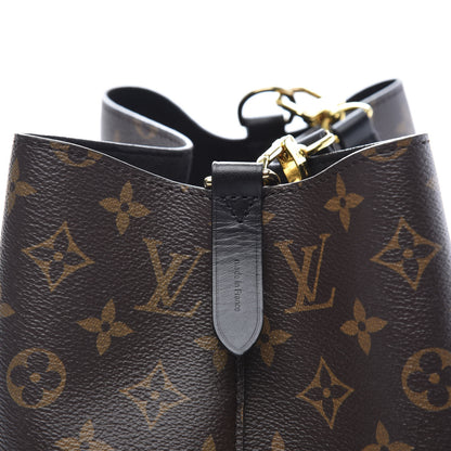 Louis Vuitton Monogram Neonoe MM Black 8 of 10