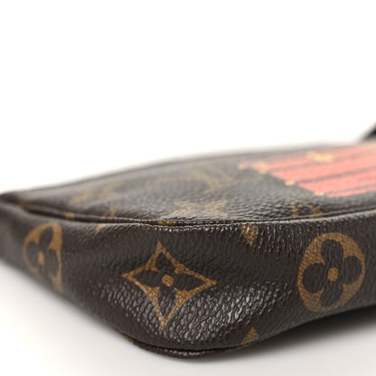 Louis Vuitton Monogram Trunks and Locks Mini Pochette Accessories 8 of 9