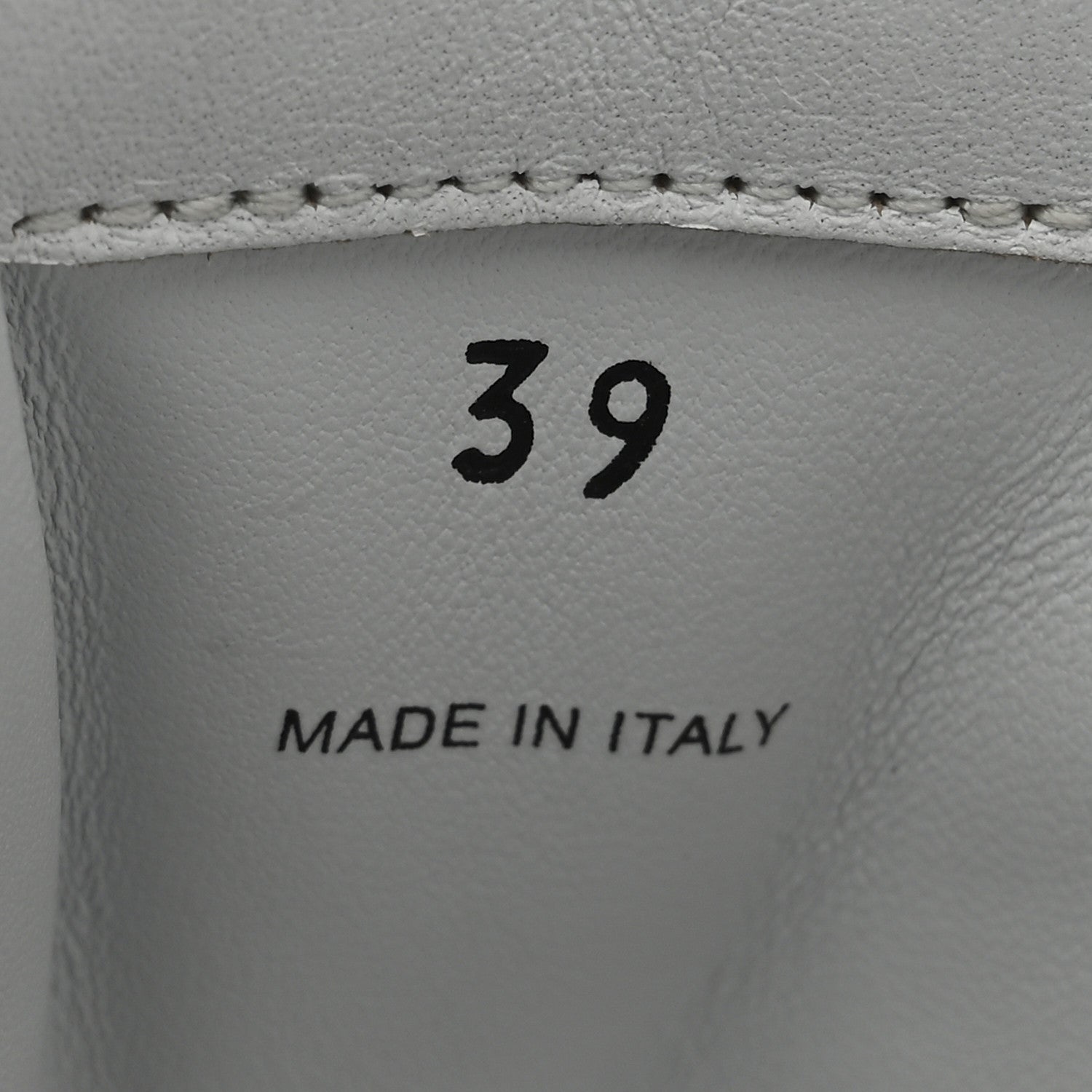 Miu Miu X NEW BALANCE Bleached Calfskin 530 SL Slip-On Sneakers Mules 39 White 8 of 10