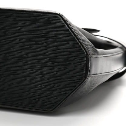 Louis Vuitton Epi Sac D'Epaule GM Black 8 of 9