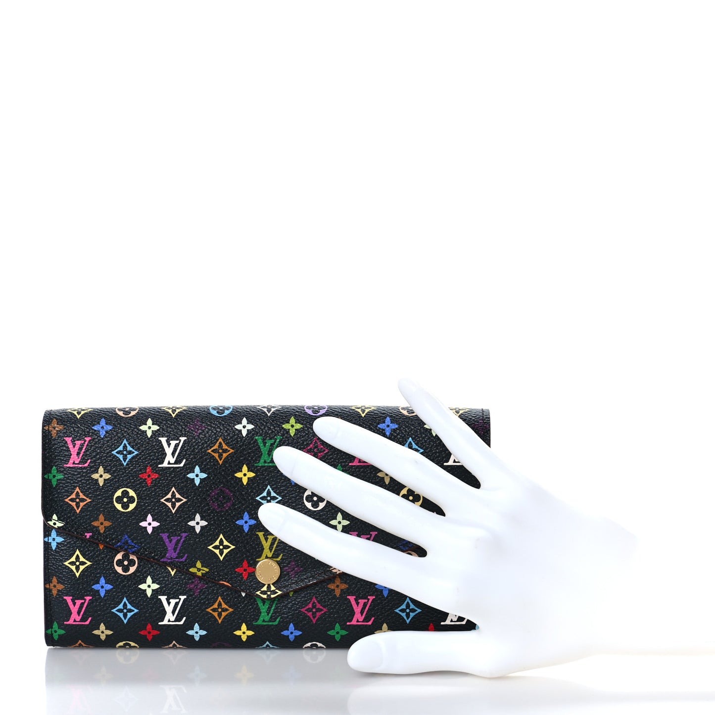 Monogram Multicolor Sarah Wallet NM Black Grenade