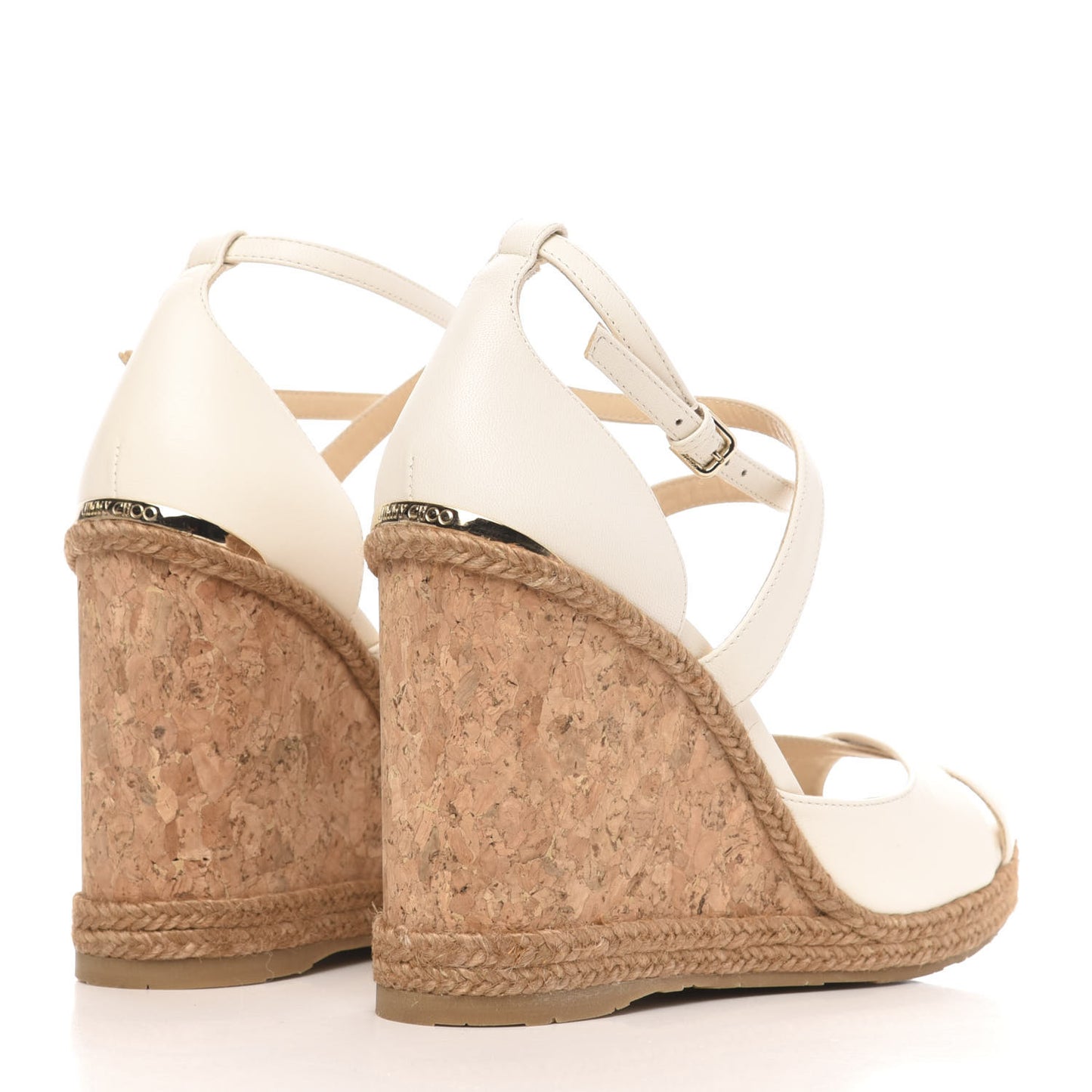 Nappa Rope Cork Alanah 105 Wedge 41 Chalk