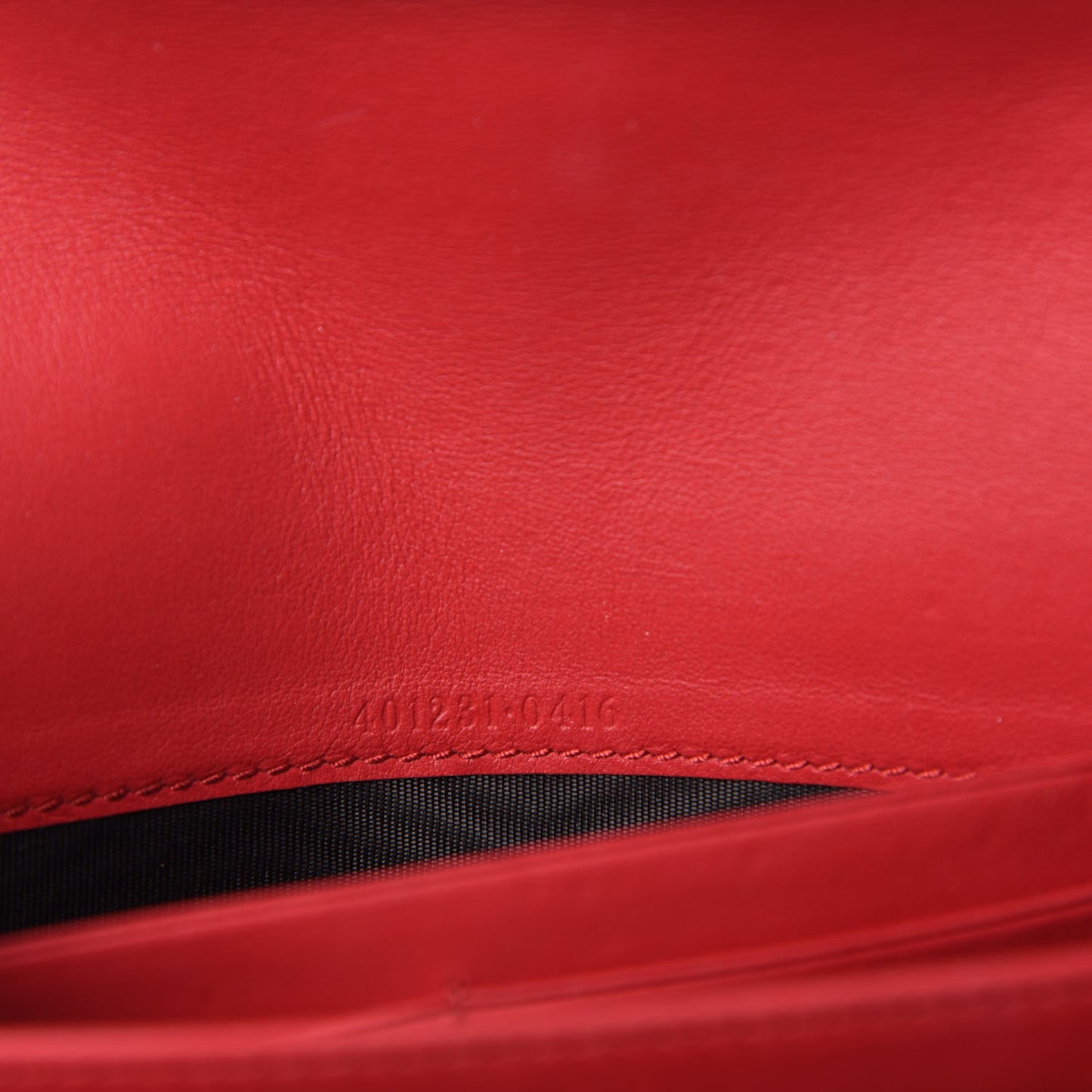 GG Supreme Monogram Mini Dionysus Chain Wallet Beige Vulcanic Red