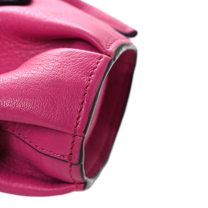Loewe Calfskin Elephant Coin Purse Bag Charm  Fuchsia 8 of 9