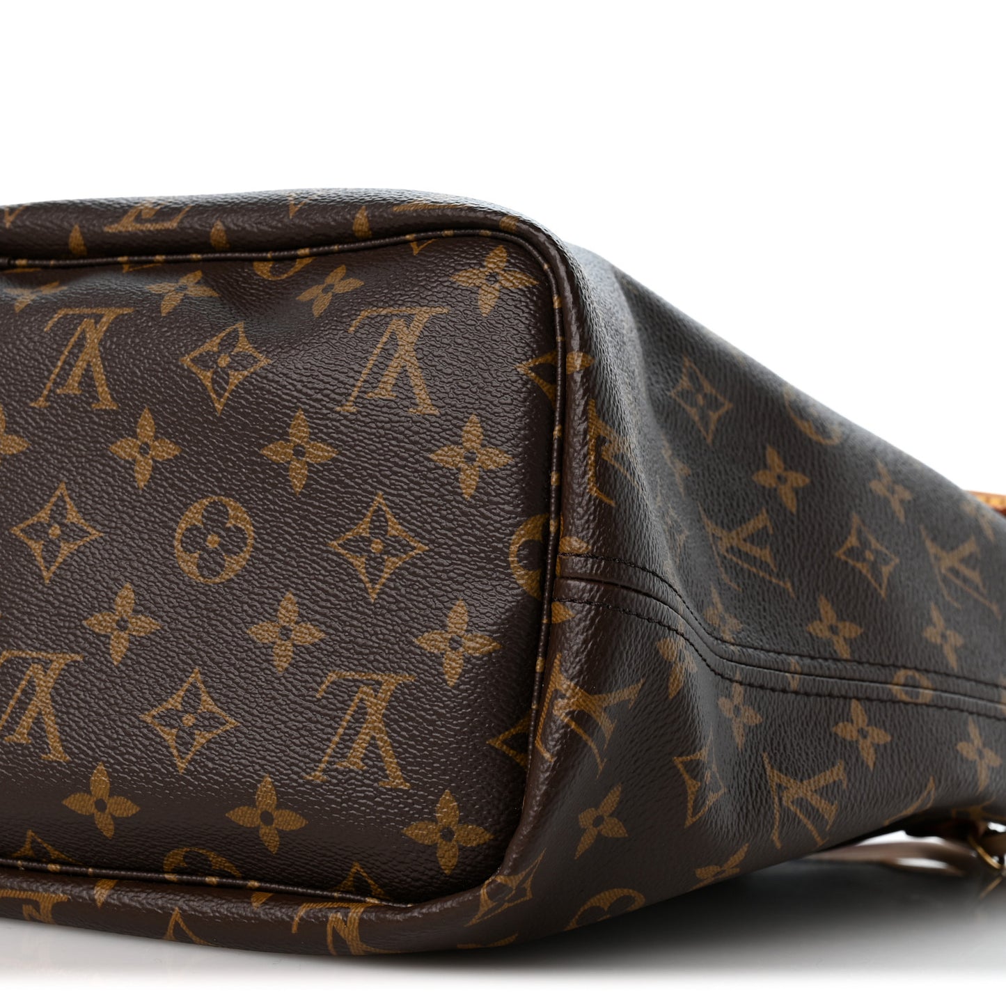 Monogram Inside Out Neverfull Bandouliere MM Rouge Sari