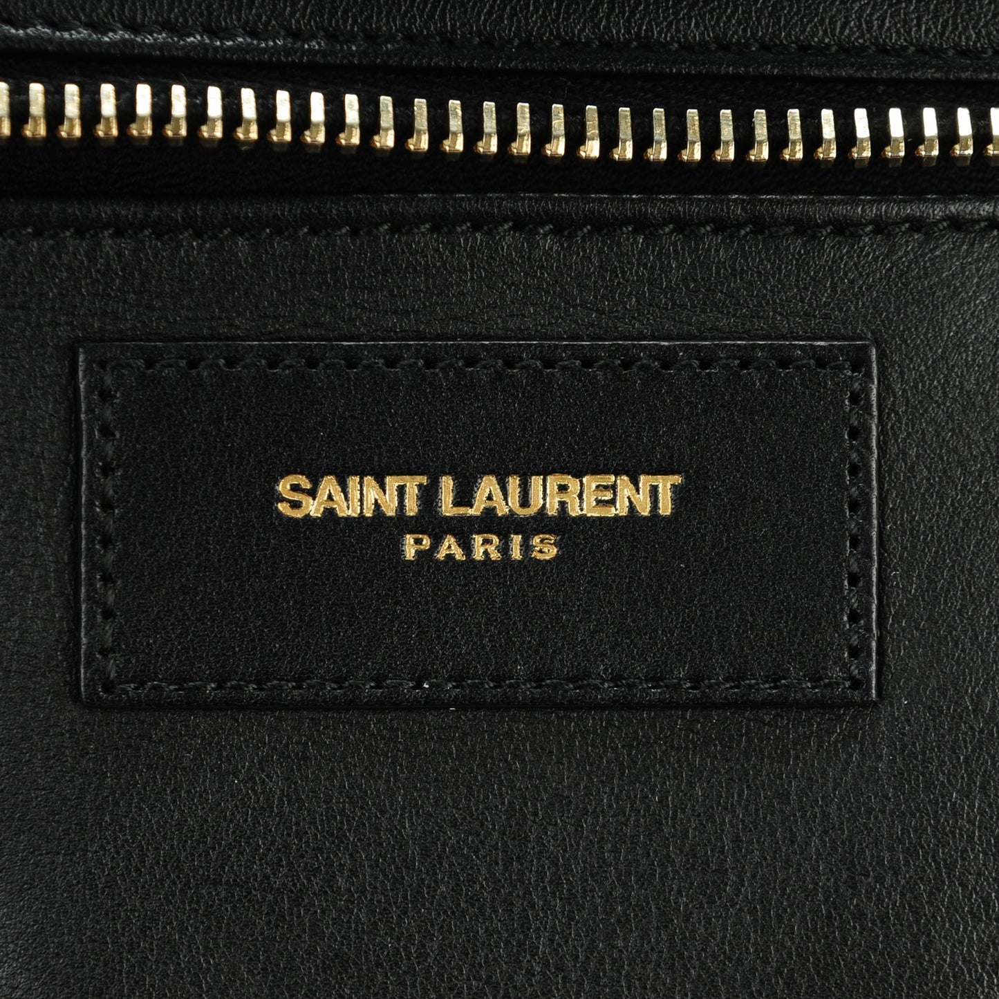 Calfskin Small Classic Y Cabas Black