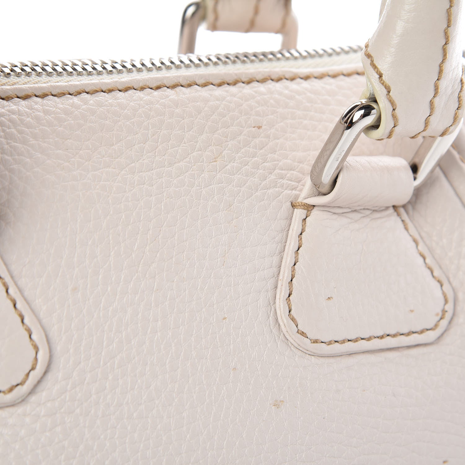 Chanel Calfskin Small Tassel Bowler White 14 of 16