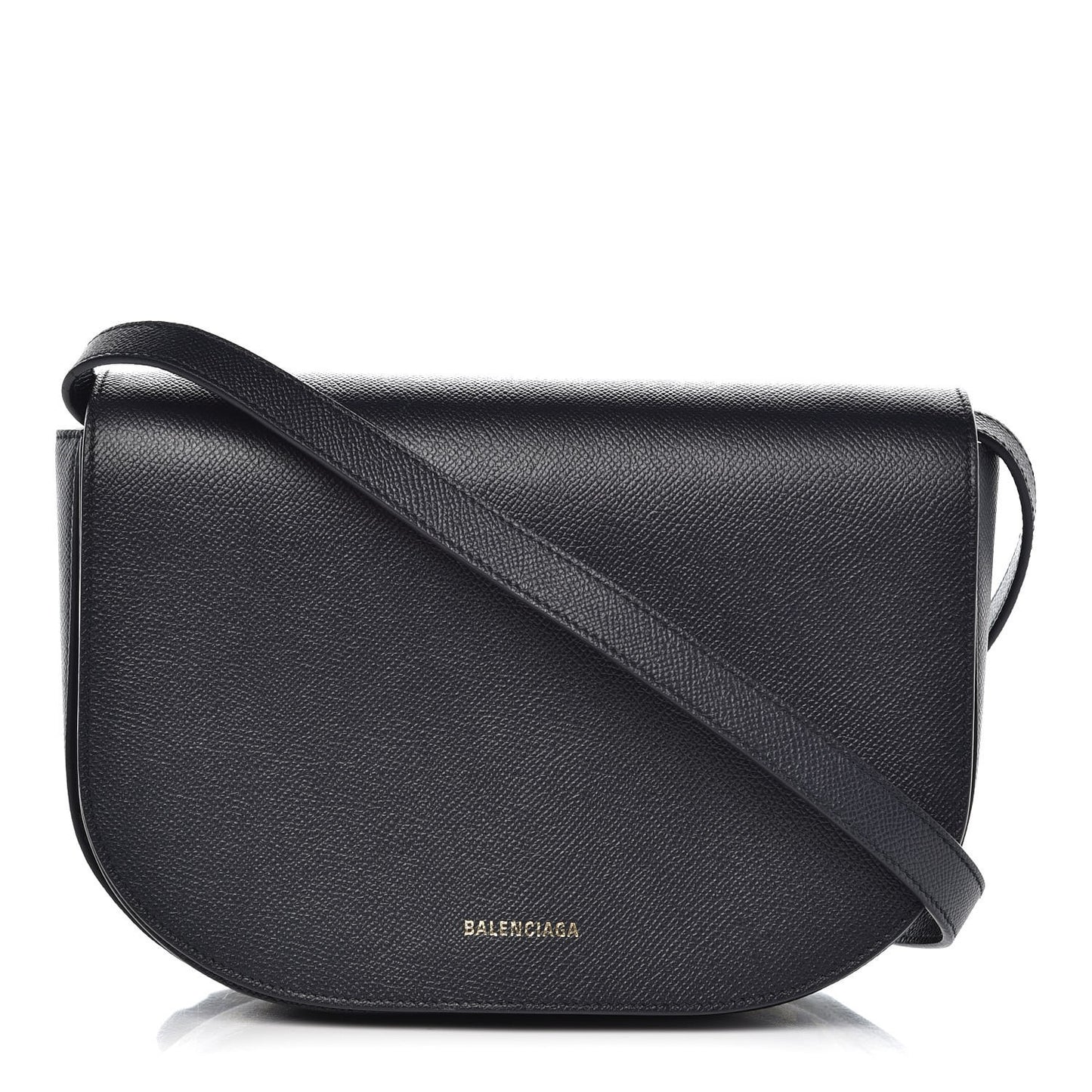 Signature Grained Calfskin Logo S Ville Day Bag Bleu Tempete Jaune