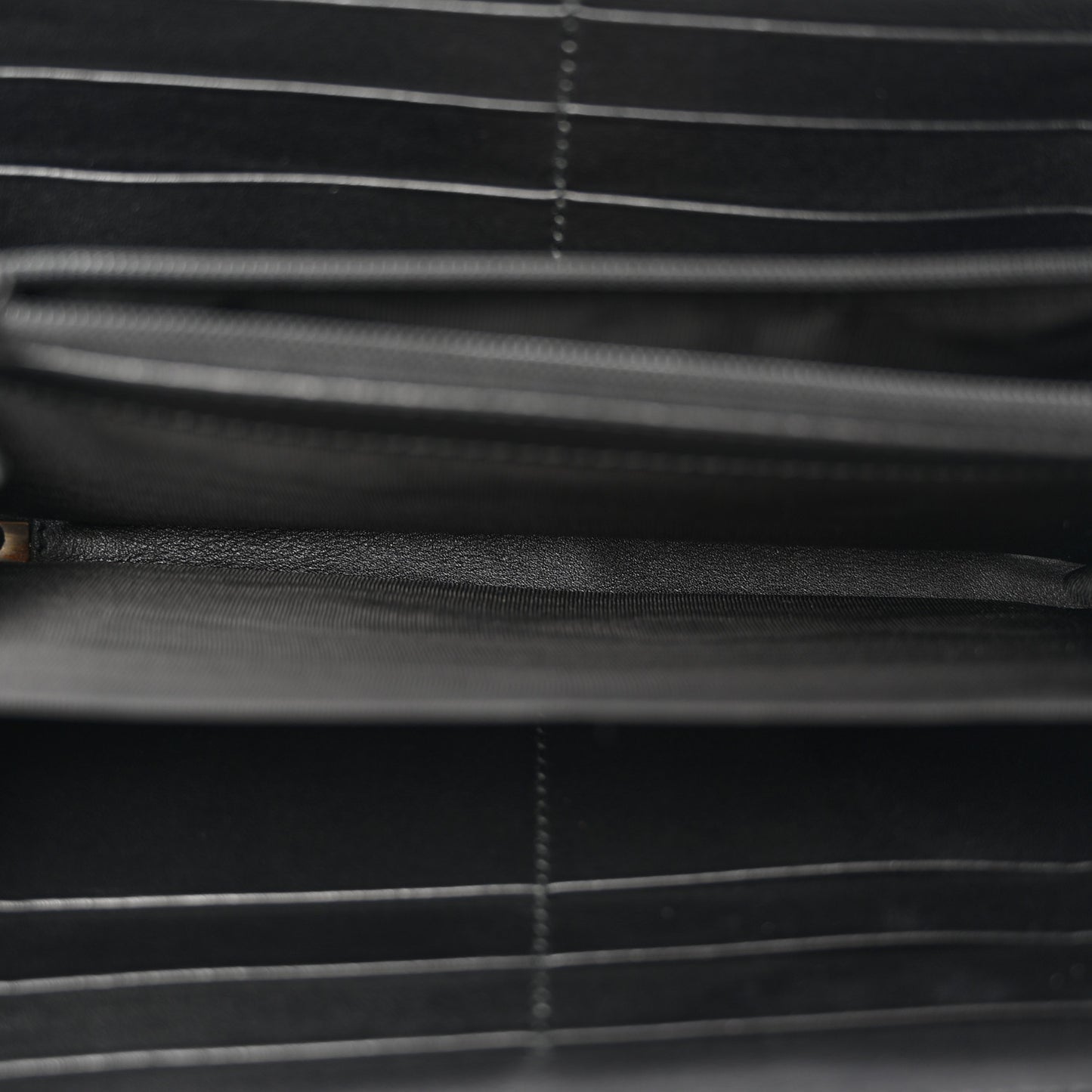 Calfskin Matelasse GucciGhost GG Marmont Zip Around Wallet Black New Acquamarine