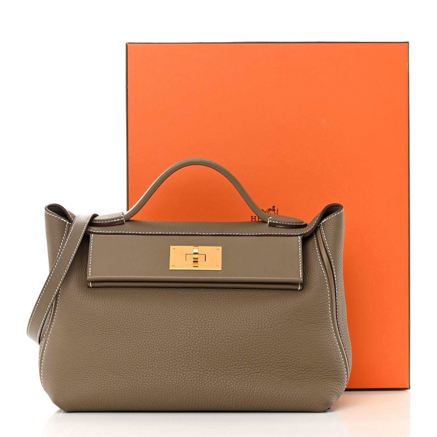 Hermes Togo Swift 24/24 29 Etoupe 18 of 18